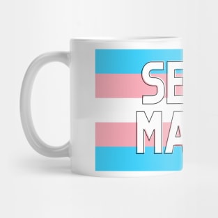 self made - trans pride Mug